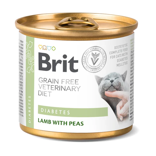 Brit Veterinary Diet
      
      
      BRIT VD Cat Diabetes, regulacija snabdevanja glukozom, bez žitarica, 200g