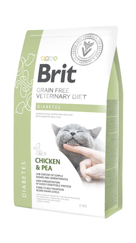 Brit Veterinary Diet
      
      
      BRIT VD Cat Diabetes, regulacija snabdevanja glukozom, bez žitarica