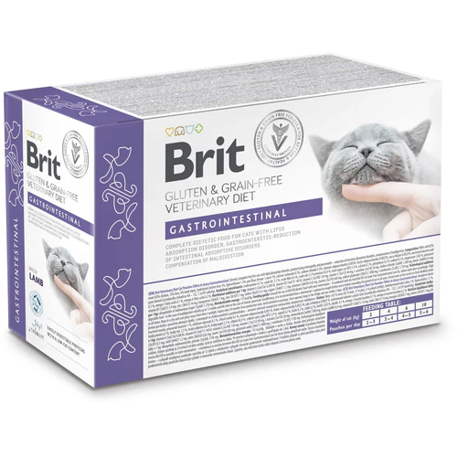 Brit Veterinary Diet
      
      
      BRIT VD Cat Gastrointestinal, kod probavnih poremećaja, bez žitarica, 12x85g
