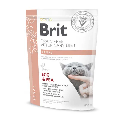 Brit Veterinary Diet
      
      
      BRIT VD Cat Renal, kod hronične insuficijencije bubrega, bez žitarica