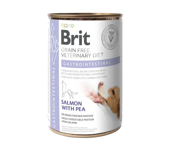 Brit Veterinary Diet
      
      
      BRIT VD Dog Gastrointestinal, kod probavnih poremećaja, bez žitarica, 400g