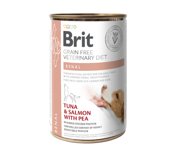 Brit Veterinary Diet
      
      
      BRIT VD Dog Renal, kod hronične insuficijencije bubrega, bez žitarica, 400g