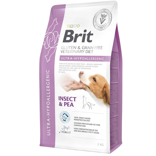 Brit Veterinary Diet
      
      
      BRIT VD Dog Ultra hypoallergenic,kod nepovoljnih reakcija na hranu, bez žitarica