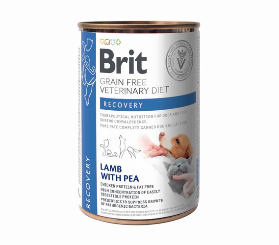 Brit Veterinary Diet
      
      
      BRIT VD Dog&Cat Recovery, za oporavak, bez žitarica, 400g