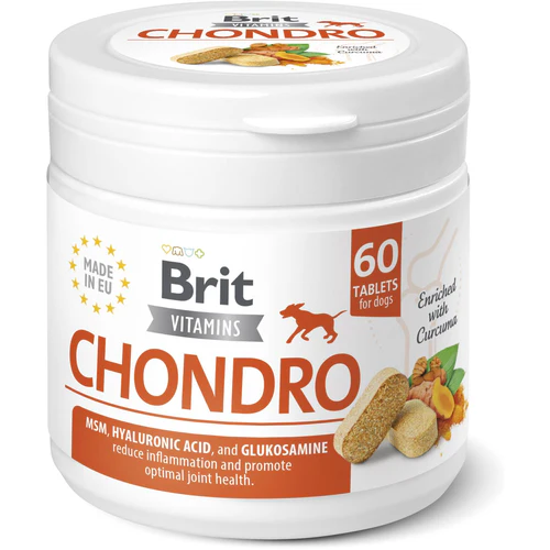 Brit
      
      
       Vitamins Chondro, dodatak prehrani za pse, 60tbl, 120g