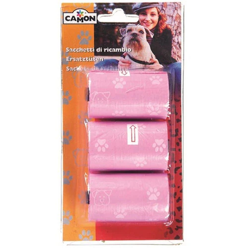 Camon
      
      
       Higijenske kesice za izmet 3 rolne x 20 kesica, raznih boja