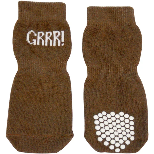 Camon
      
      
      OUTLET  Čarapice za pse protivklizne 'Grrr' Braon 4 kom, 4cm, Large
