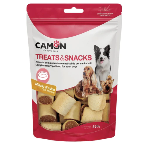 Camon
      
      
       Poslastica za pse Rollos, keksići s koštanom srži svinjetine, 530g