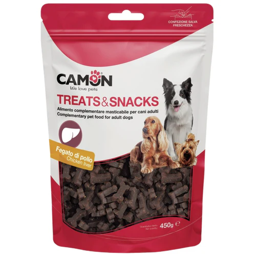 Camon
      
      
       SnackBox Poslastice za pse Koskice LiverBone, sa aromom piletine, 450g