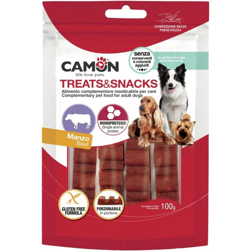 Camon
      
      
       Treat&Snack Poslastica za pse Govedina, monoproteinska, bez glutena, 100g