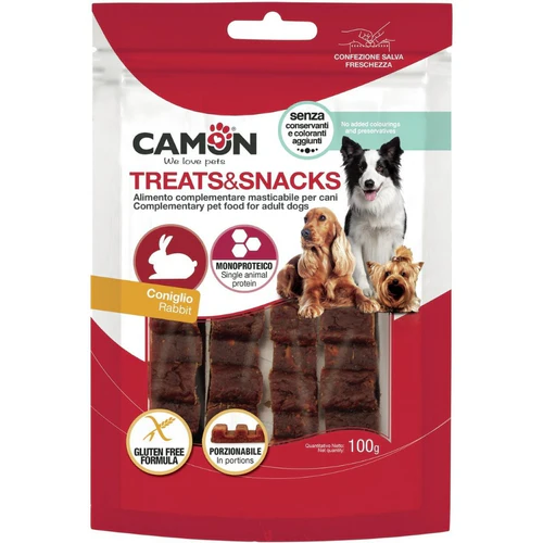 Camon
      
      
       Treat&Snack Poslastica za pse Zečetina, monoproteinska, bez glutena, 100g