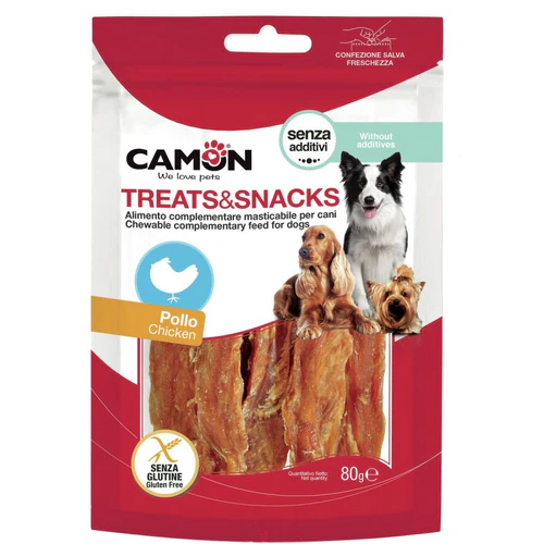 Camon
      
      
       Treats&Snacks Poslastica za pse Pileći fileti 80g