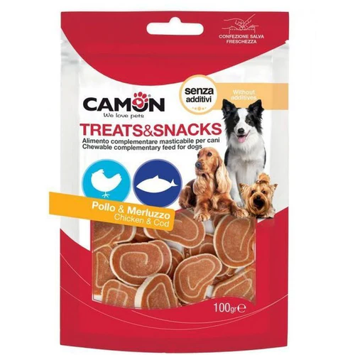 Camon
      
      
       Treats&Snacks Poslastica za pse Pileći suši 100g