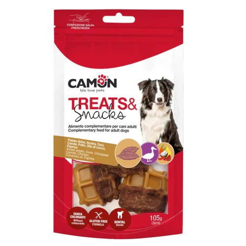 Camon
      
      
       Treats&Snacks Poslastica za pse Waffle, 3kom, 105g