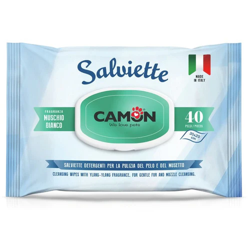 Camon
      
      
       Vlažne higijenske maramice Mošus, 30x20cm, 40kom