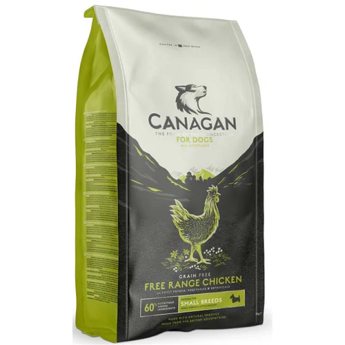 Canagan
      
      
       Small Breed Piletina iz slobodnog uzgoja, za pse, bez žitarica, 2kg