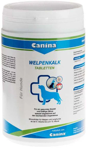 Canina
      
      
       Tablete za štence WelpenKalk sa Kalcijumom