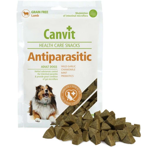 Canvit
      
      
       Antiparasitic  poslastica za pse s Jagnjetinom, bez žitarica 200g