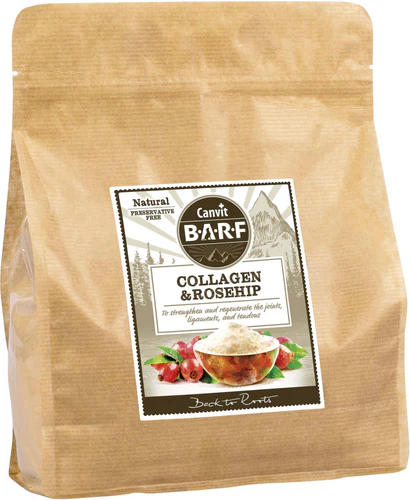 Canvit
      
      
       Barf Collagen & Rosehip u prahu, za zglobove, za pse, 800g