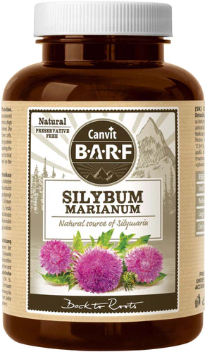 Canvit
      
      
       Barf Silybum Marianum u prahu, podrška jetri, za pse, 160g