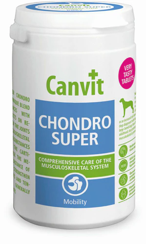 Canvit
      
      
       Chondro Super tablete - Mobility, za regeneraciju zglobova, za pse
