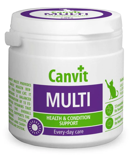 Canvit
      
      
       Multi tablete, multivitaminski kompleks, za mačke 100g