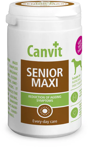 Canvit
      
      
       Senior Maxi tablete, usporava proces starenja, za pse, 230g