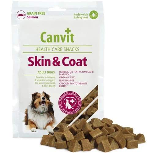 Canvit
      
      
       Skin & Coat  poslastica za pse s Lososom, bez žitarica 200g