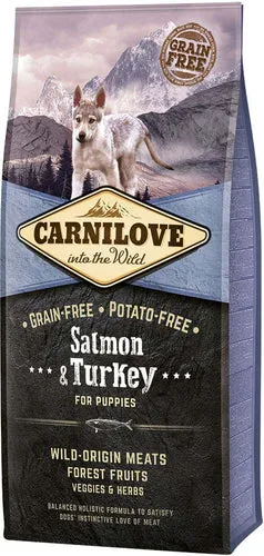 Carnilove
      
      
       PUPPY Losos i ćuretina, bez žitarica