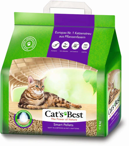Cat's Best
      
      
      CATS BEST Smart upijajući biljni osip za mačke, bez mirisa, 5kg/10L