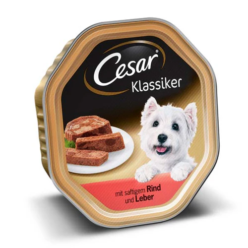 Cesar
      
      
       Classics Pašteta za pse s govedinom i džigericom, 150g