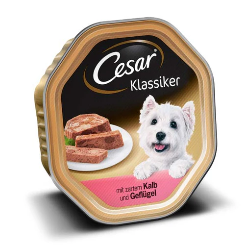 Cesar
      
      
       Classics Pašteta za pse s teletinom i živinom, 150g