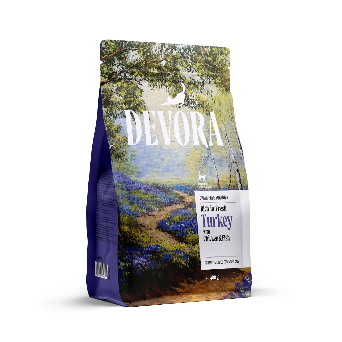 DEVORA Cat KITTEN Grain Free, ćuretina sa piletinom i pačetinom