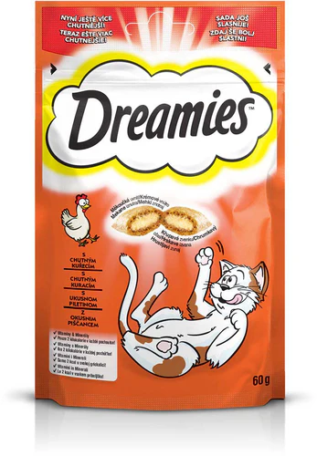 Dreamies
      
      
       Poslastica za mačke s Piletinom, 60g