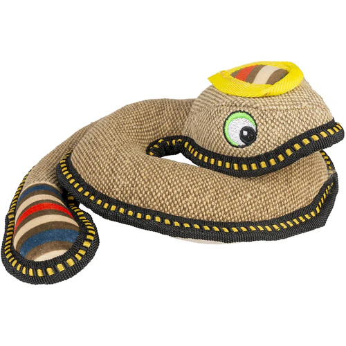 Duvo+
      
      
       Igračka za pse Zmija, zvučna, Braon, 33x13x6cm
