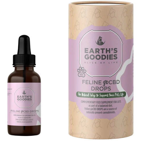 Earths goodies
      
      
      EARTHs Goodies Kapi za mačke Feline GoCBD Drops 2%, 200mg