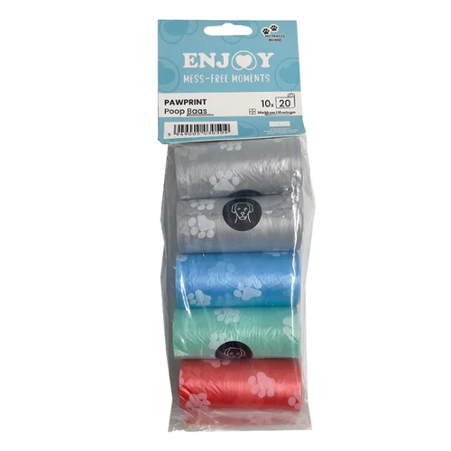 Enjoy
      
      
       Higijenske kesice za izmet Paw, 10 rolni x 20 kesica