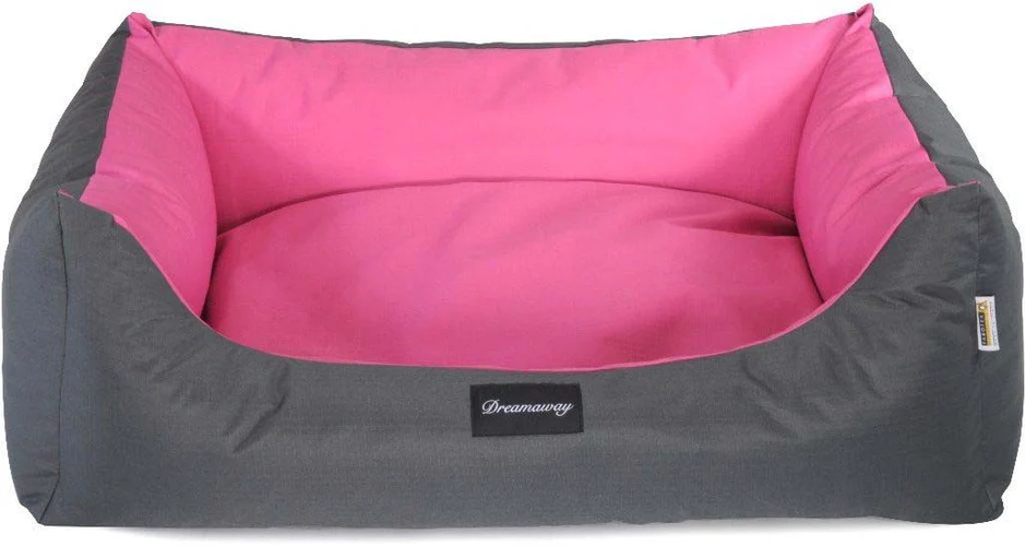 Fabotex
      
      
       Krevet za pse i mačke Dreamway, Boston Sofa Sivo/Ciklama