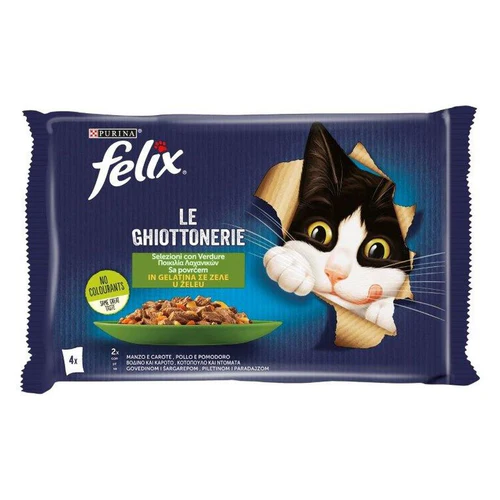 Felix
      
      
       Le Ghiottenerie, s govedinom u želeu, 4x85g