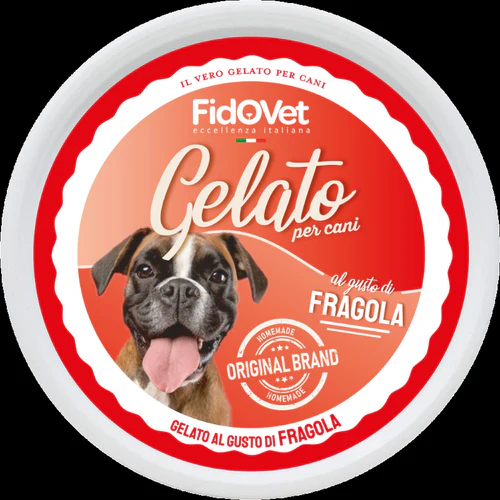 Fidovet
      
      
       Gelato Sladoled za pse, s ukusom jagode, 40g