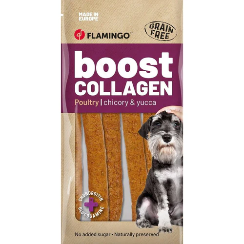 Flamingo
      
      
       Boost Collagen Kobasice za pse sa živinom, bez žitarica, 6kom, 600g
