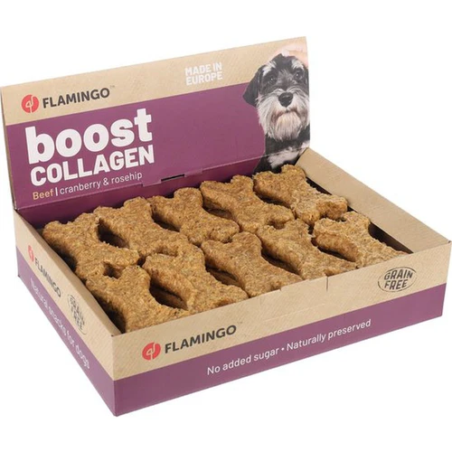 Flamingo
      
      
       Boost Collagen Koskice za pse s govedinom, bez žitarica, 1kom, 24g