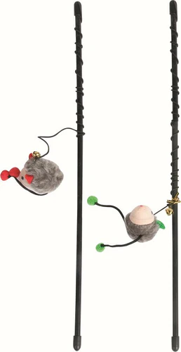 Flamingo
      
      
       Igračka za mačke Mahalica sa plišanim mišem 50cm