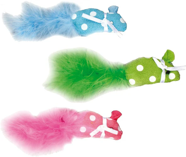 Flamingo
      
      
       Igračka za mačke Miš Polka Catnip, raznih boja