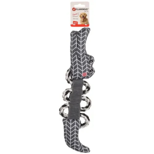 Flamingo
      
      
       Igračka za pse Krokodil sa kanapom, Sivi, 44cm