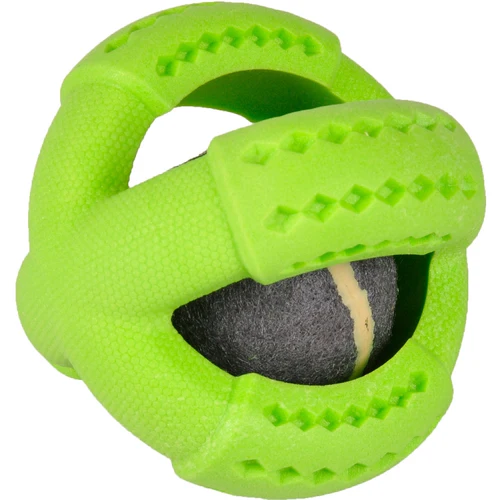 Flamingo
      
      
       Igračka za pse Tenis s mirisom nane, Zelena, 11cm