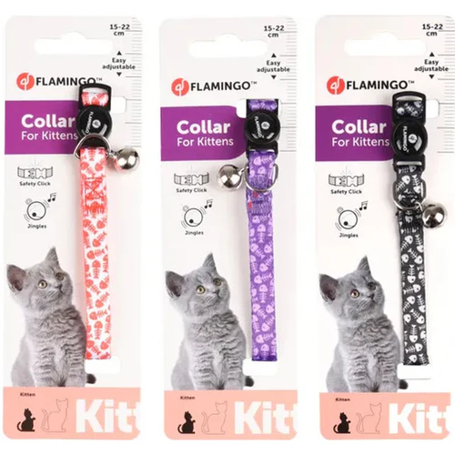 Flamingo
      
      
       Ogrlica za mačiće Loulou, 15-22cm/10mm, raznih boja