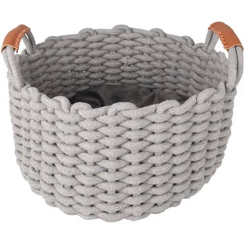 Flamingo
      
      
      OUTLET  Krevet Korpa Enya kružna sa jastukom Sivi 34x18cm