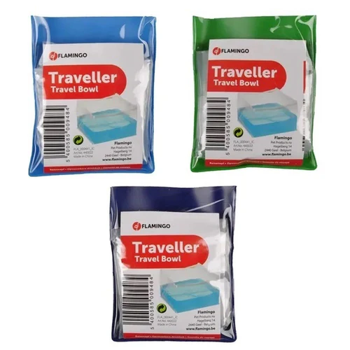 Flamingo
      
      
       Pojilica za putovanje za pse Traveler, najlonska, sklopiva, 1500ml