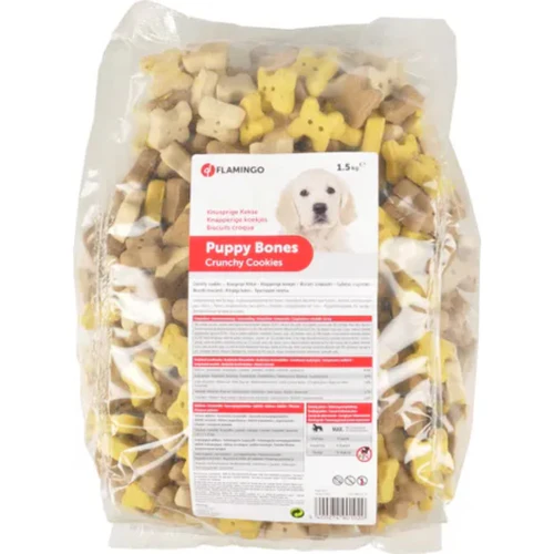 Flamingo
      
      
       Poslastica za pse Biscuits PUPPY, hrskavi biskviti, 1,5kg